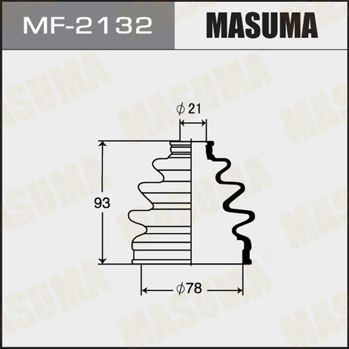 Пыльник ШРУСа Masuma (резина), MF-2132