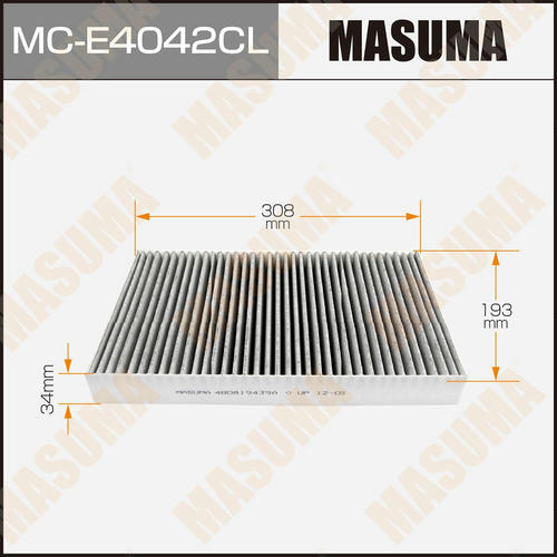 Фильтр салонный Masuma угольный, MC-E4042CL