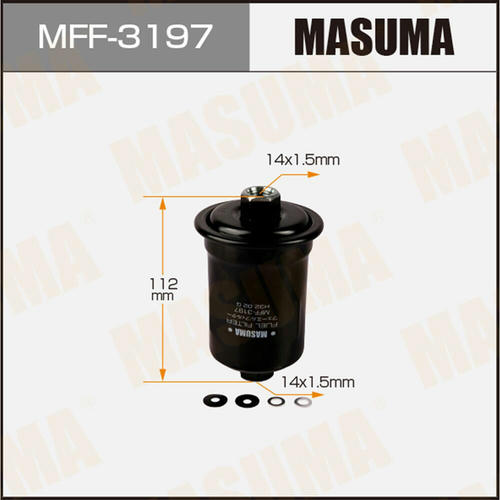 Фильтр топливный Masuma, MFF-3197