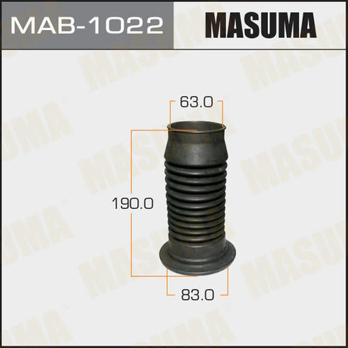 Пыльник амортизатора Masuma (резина), MAB-1022