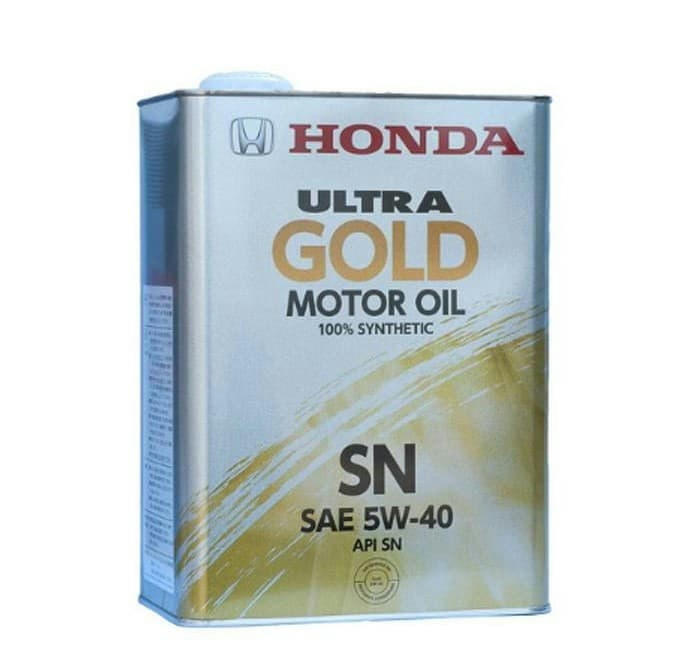 Масло моторное синтетическое HONDA ULTRA GOLD SNGF-5 5W40 4L (Япония)