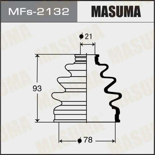 Пыльник ШРУСа Masuma (силикон), MFs-2132