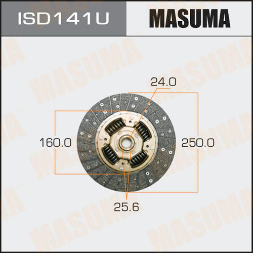 Диск сцепления Masuma, ISD141U