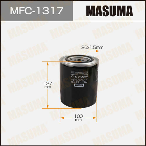 Фильтр масляный Masuma, MFC-1317