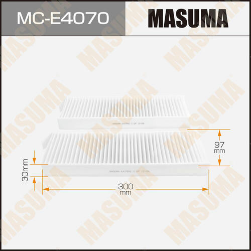 Фильтр салонный Masuma, MC-E4070