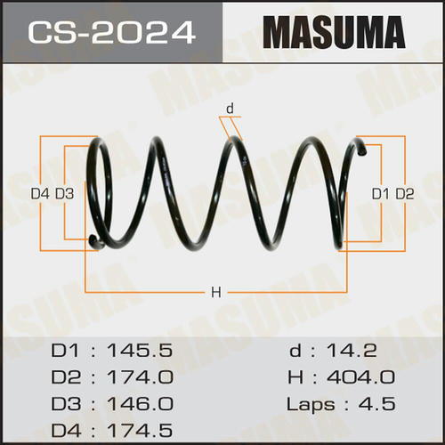 Пружина подвески Masuma, CS-2024