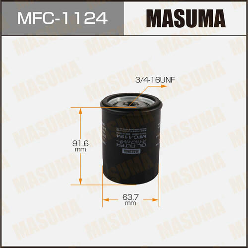 Фильтр масляный Masuma, MFC-1124