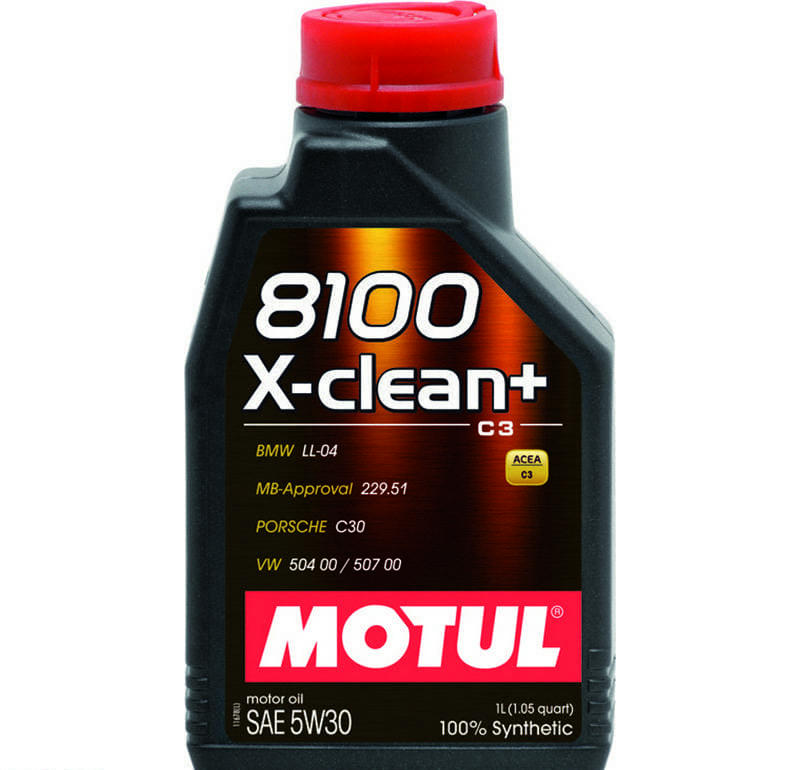 Масло Motul 8100 X-clean + 5W30 моторное синтетическое 1 л