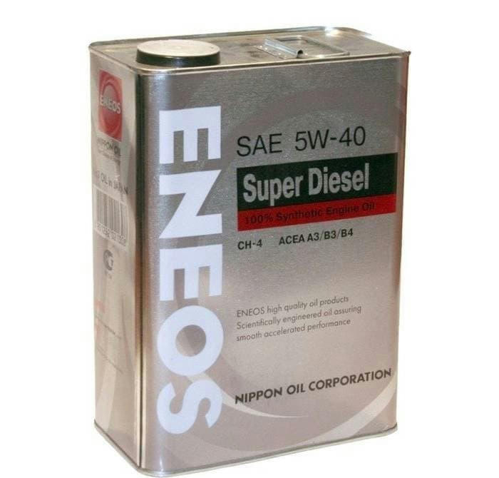 Масло ENEOS Super Diesel 5W40 CH-4 моторное синтетическое 0,946л CH-4 5W40
