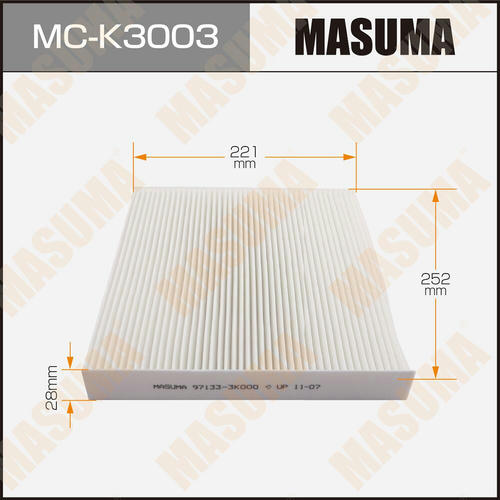 Фильтр салонный Masuma, MC-K3003