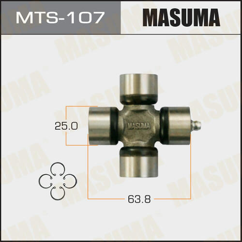 Крестовина вала карданного 25x63.8 Masuma, MTS-107
