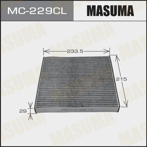 Фильтр салонный Masuma угольный, MC-229CL