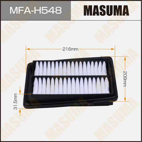 Фильтр воздушный Masuma с пропиткой маслом, MFA-H548