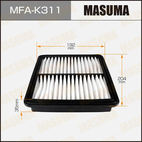 Фильтр воздушный Masuma, MFA-K311