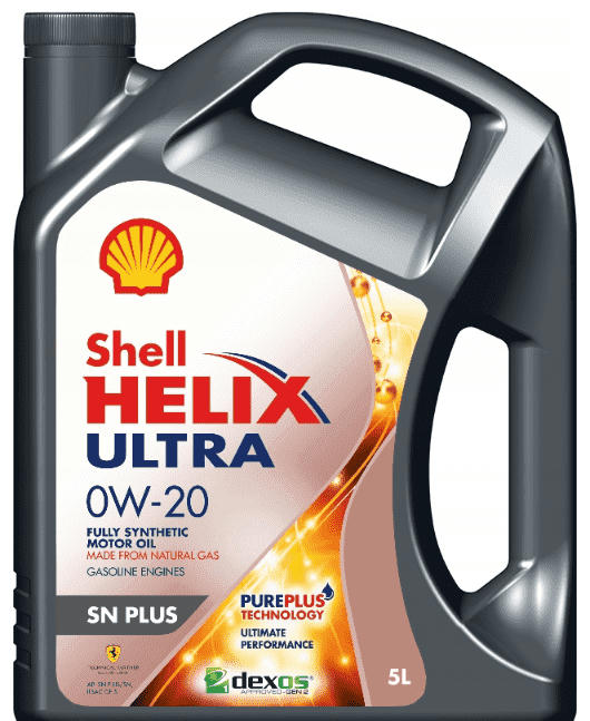Масло моторное Shell Helix Ultra SN+ 0W20 синтетическое 5л 550052652