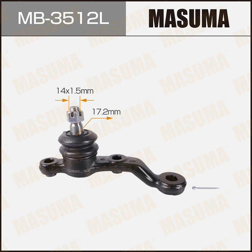 Опора шаровая Masuma, MB-3512L