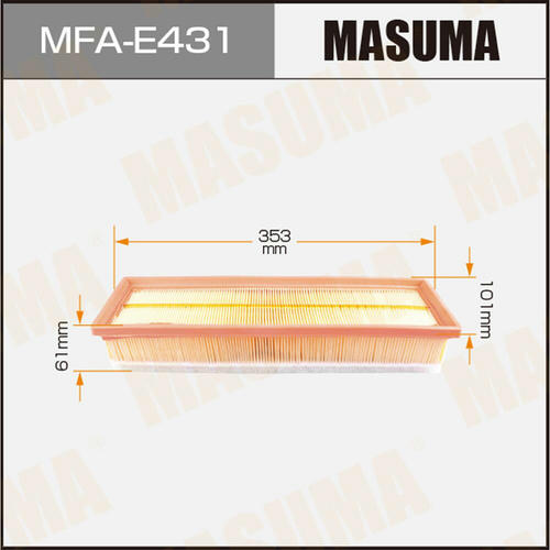 Фильтр воздушный Masuma, MFA-E431