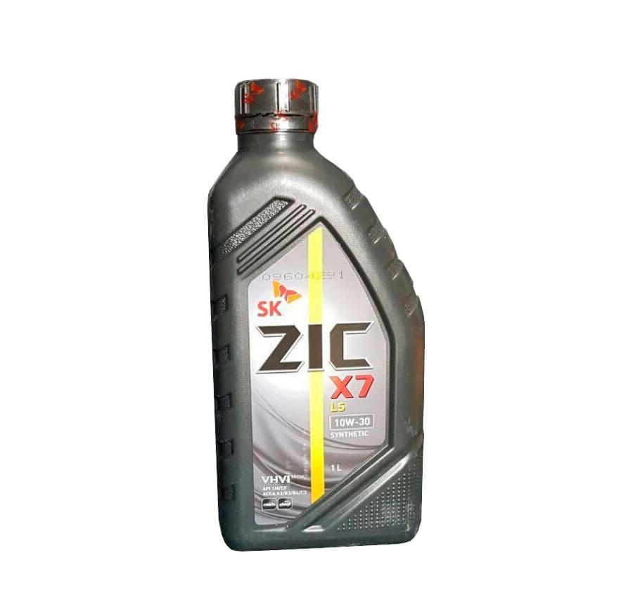 Масло моторное ZIC X7 LS 10W30 синтетическое 1л 132649