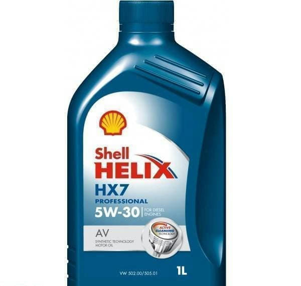 Масло SHELL Helix HX7 5W30 моторное полусинтетическое 1л артикул 550040292