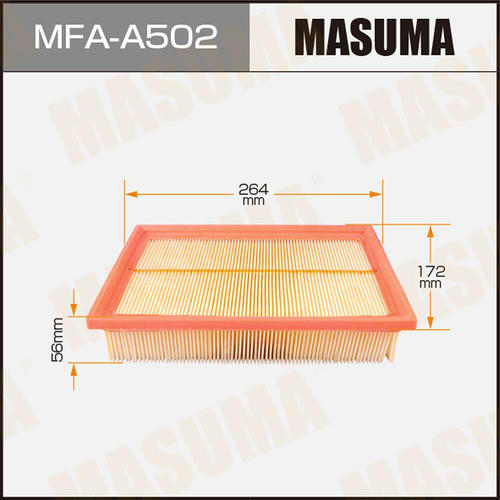Фильтр воздушный Masuma, MFA-A502