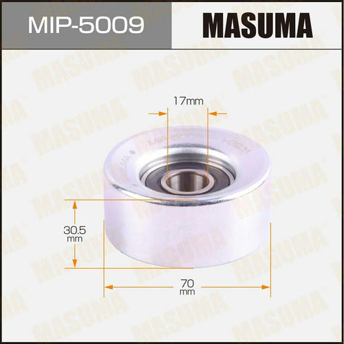 Ролик натяжителя приводного ремня Masuma, MIP-5009