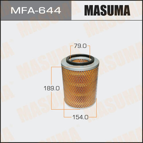 Фильтр воздушный Masuma, MFA-644