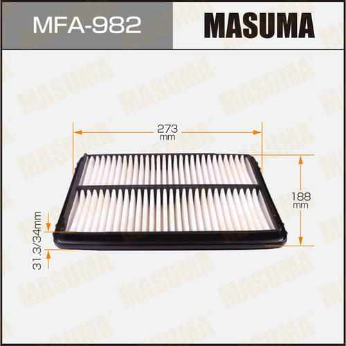 Фильтр воздушный Masuma, MFA-982