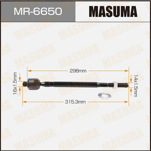 Тяга рулевая Masuma, MR-6650