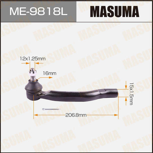 Наконечник рулевой Masuma, ME-9818L