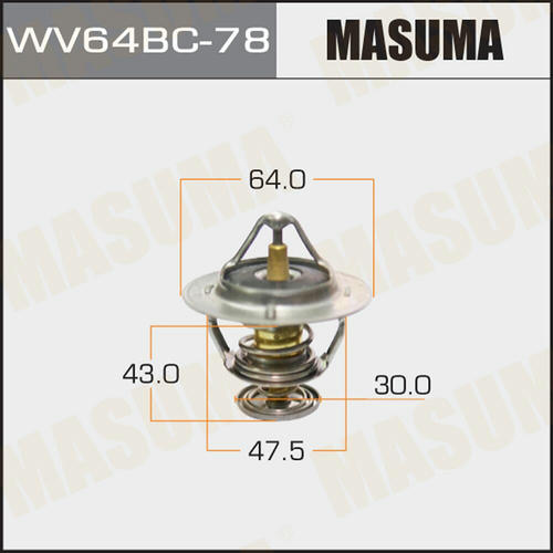 Термостат Masuma, WV64BC-78
