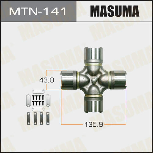 Крестовина вала карданного 43x135.90 Masuma, MTN-141