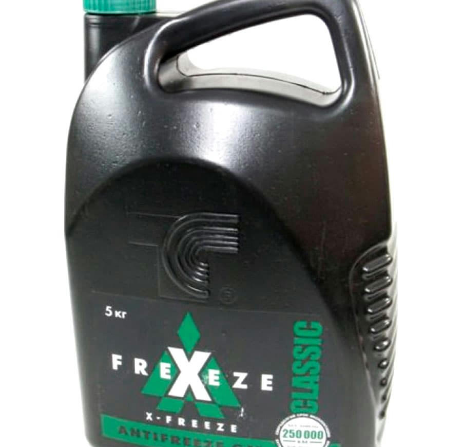 Антифриз X-FREEZE Green готовый зеленый 5кг 430206070