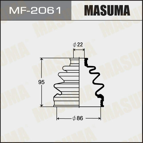 Пыльник ШРУСа Masuma (резина), MF-2061