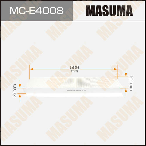 Фильтр салонный Masuma, MC-E4008