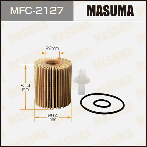 Фильтр масляный Masuma (вставка), MFC-2127