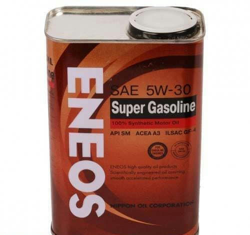 Масло ENEOS Super Gasoline 5W30 SM моторное синтетическое 0,946л 5W30 син.