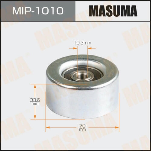 Ролик натяжителя приводного ремня Masuma, MIP-1010