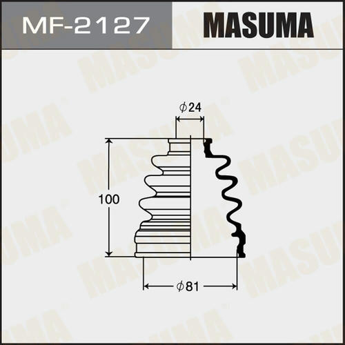 Пыльник ШРУСа Masuma (резина), MF-2127