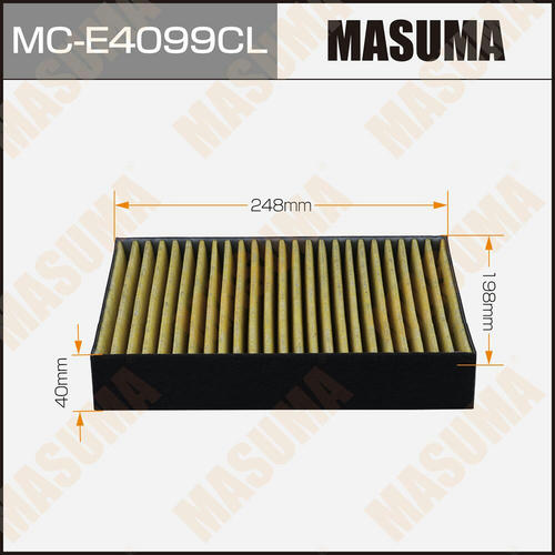 Фильтр салонный Masuma угольный, MC-E4099CL