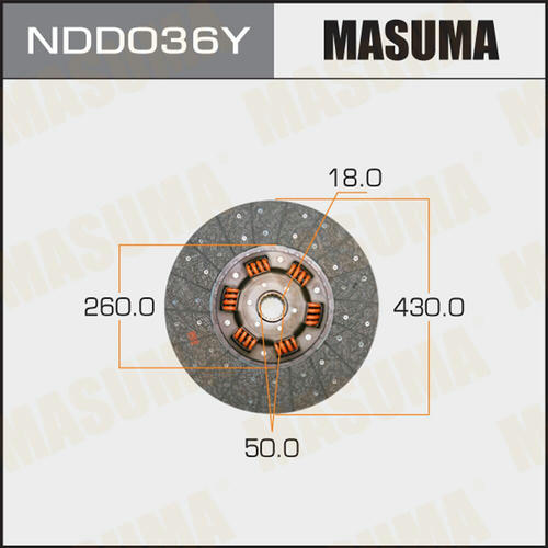 Диск сцепления Masuma, NDD036Y