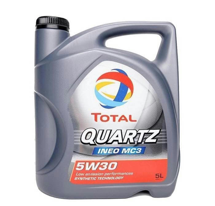 Масло Total QUARTZ INEO MC3 5W30 моторное синтетическое 5 л