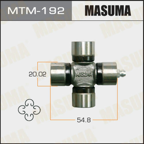 Крестовина вала карданного 20.02x54.80 Masuma, MTM-192