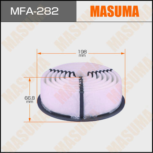 Фильтр воздушный Masuma, MFA-282
