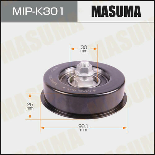 Ролик натяжителя приводного ремня Masuma, MIP-K301
