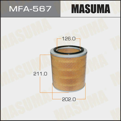 Фильтр воздушный Masuma, MFA-567