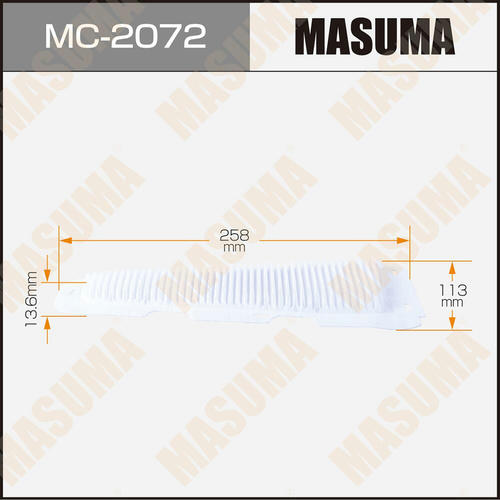 Фильтр салонный HV battery Masuma, MC-2072