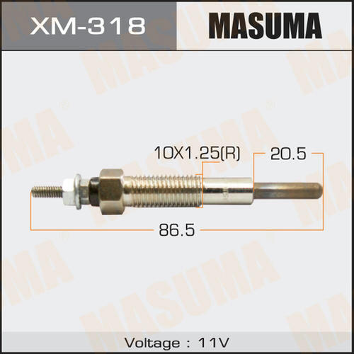 Свеча накаливания Masuma, XM-318
