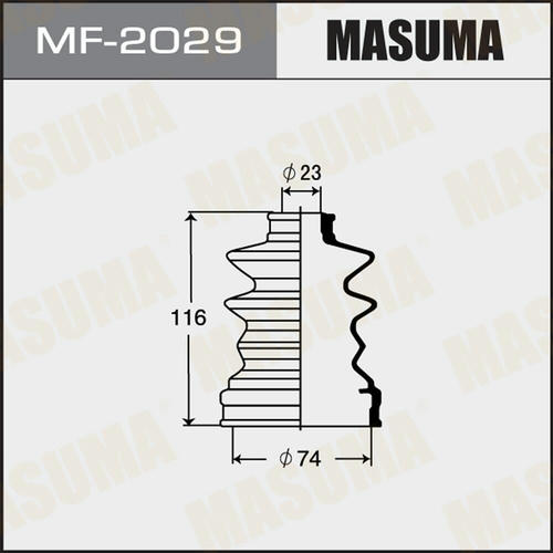 Пыльник ШРУСа Masuma (резина), MF-2029