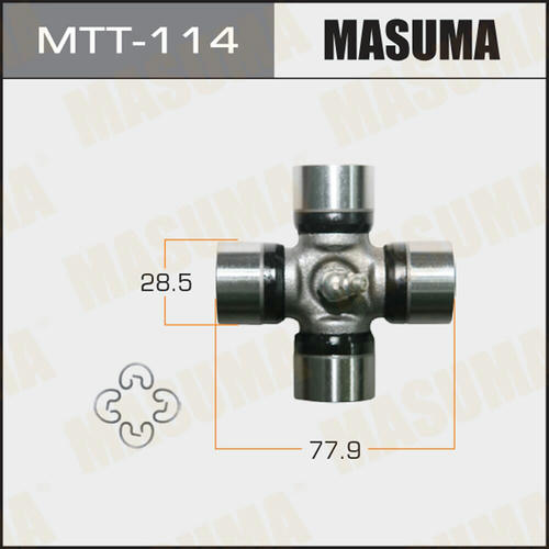 Крестовина вала карданного 28.5x77.9 Masuma, MTT-114