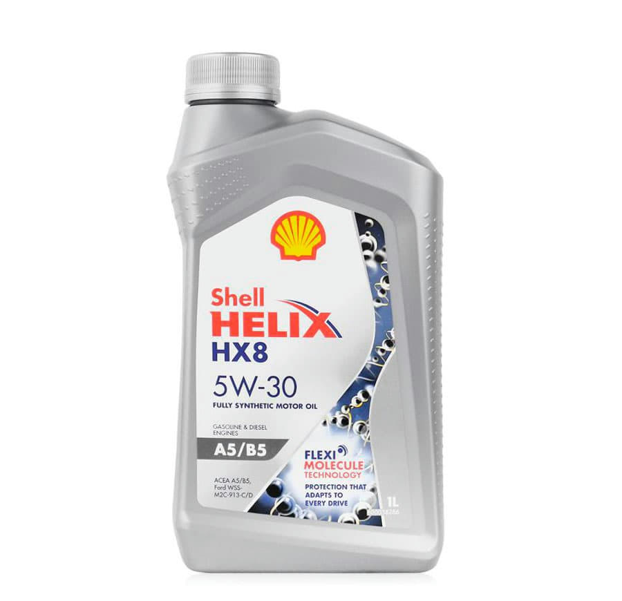 Масло моторное Shell Helix HX8 A5B5 5W30 синтетическое 1л 550046778